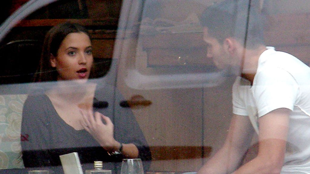 ¿Pareja a la vista? Ana Fernández con el portero del Getafe