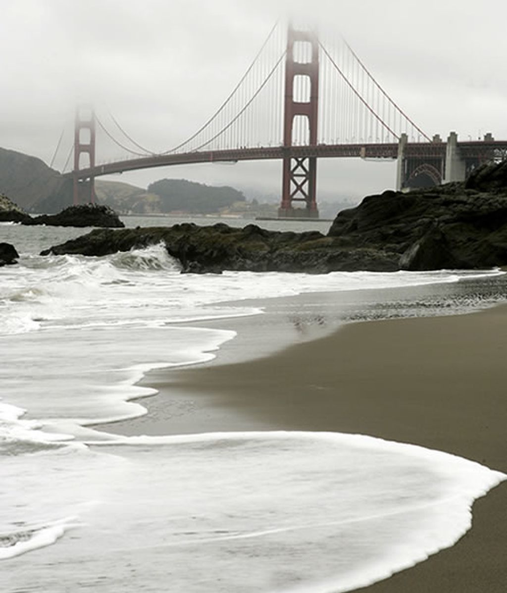 Playa de Baker Beach, en San Francisco