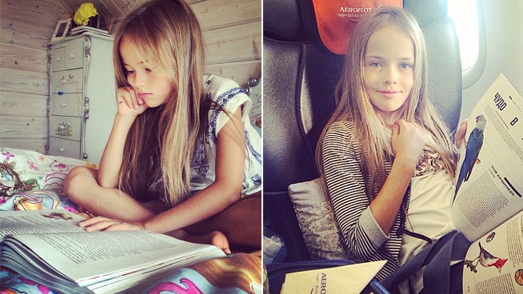 Kristina Pimenova, 'la niña más guapa del mundo', se hace mini-modelo profesional