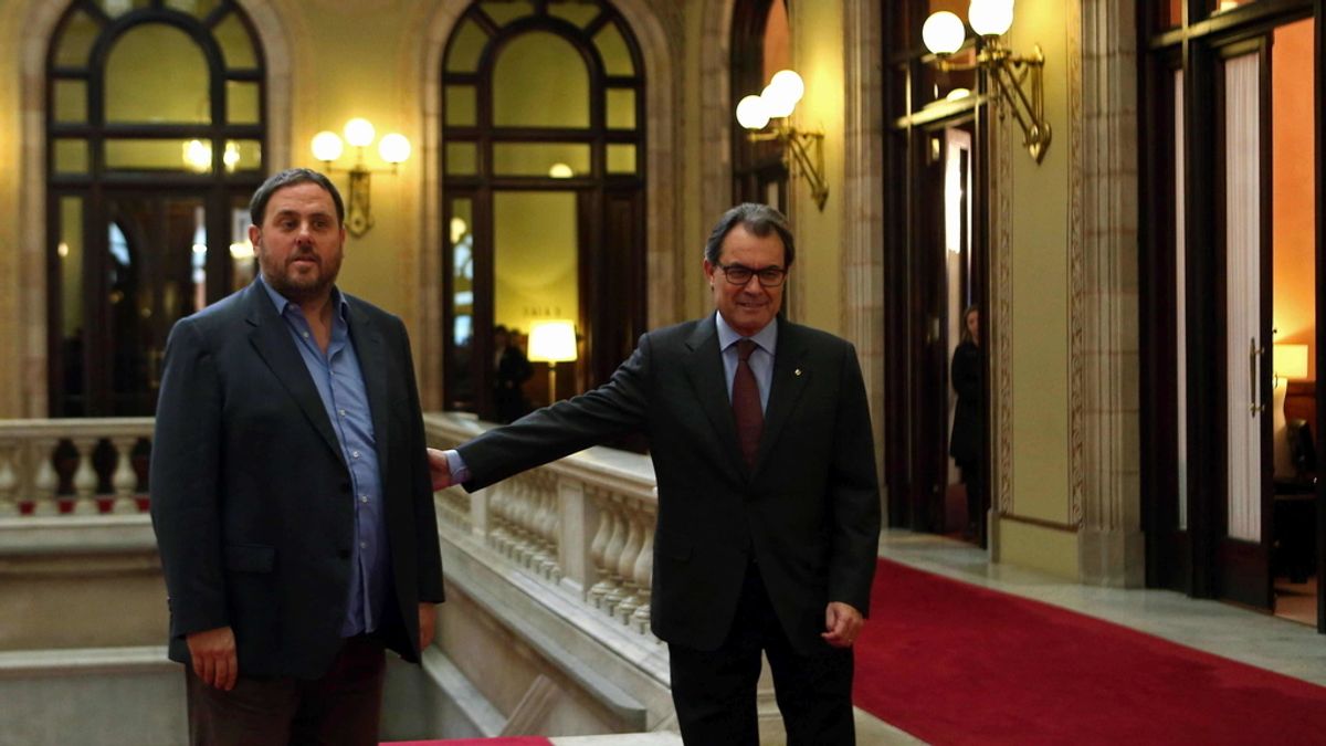 Mas inicia la ronda de contacto con los partidos proconsulta con ERC