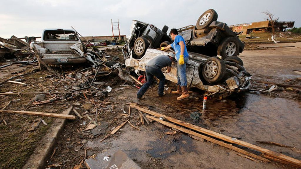 Oklahoma, arrasada por varios tornados