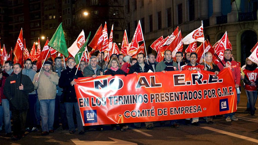 Contra el ERE de General Motors en Zaragoza