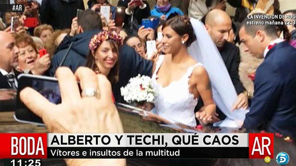 La pareja se casó por la iglesia en Sanlúcar de Barrameda