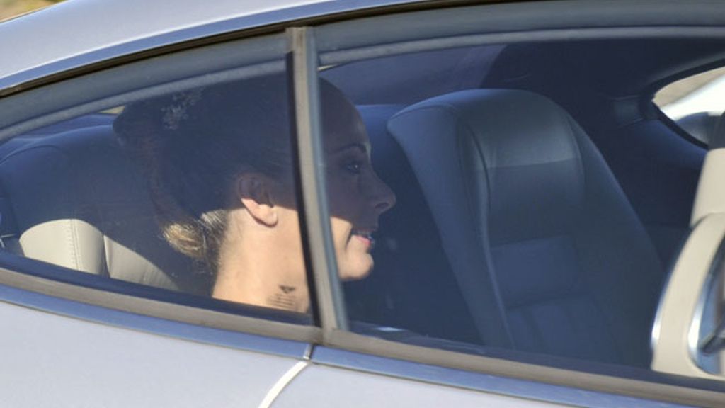 Primeras imágenes de la familia Janeiro-Campanario en la boda de Víctor y Beatriz Trapote