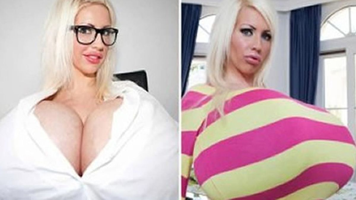 Una mujer alemana reclama el récord por tener los pechos más grandes del mundo