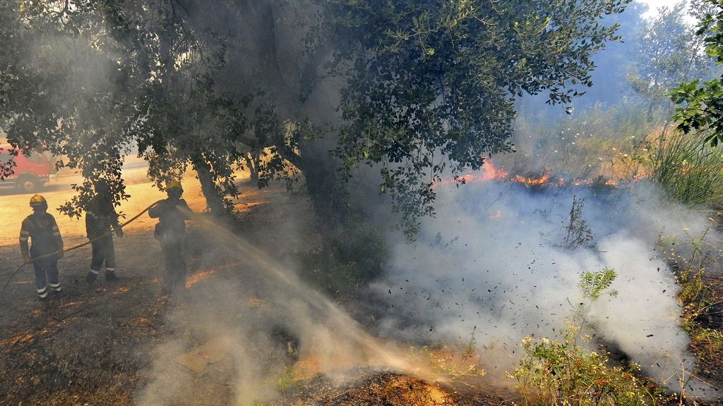 Imágenes del incendio en Girona