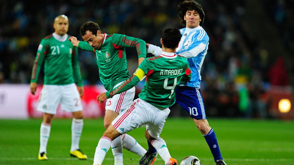 Argentina-México, cuartos a la vista