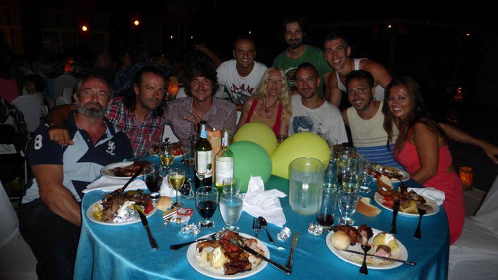 Cena de despedida en Honduras