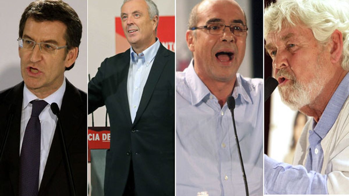 Los candidatos gallegos aprovechan la jornada de reflexión para relajarse