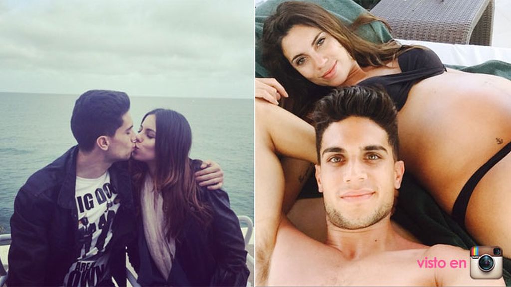 Piscina, antojos y patucos: así están viviendo el embarazo Melissa Jiménez y Marc Bartra