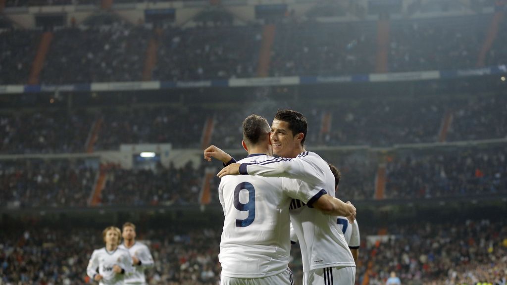 Cristiano Ronaldo, Benzema, Real Madrid