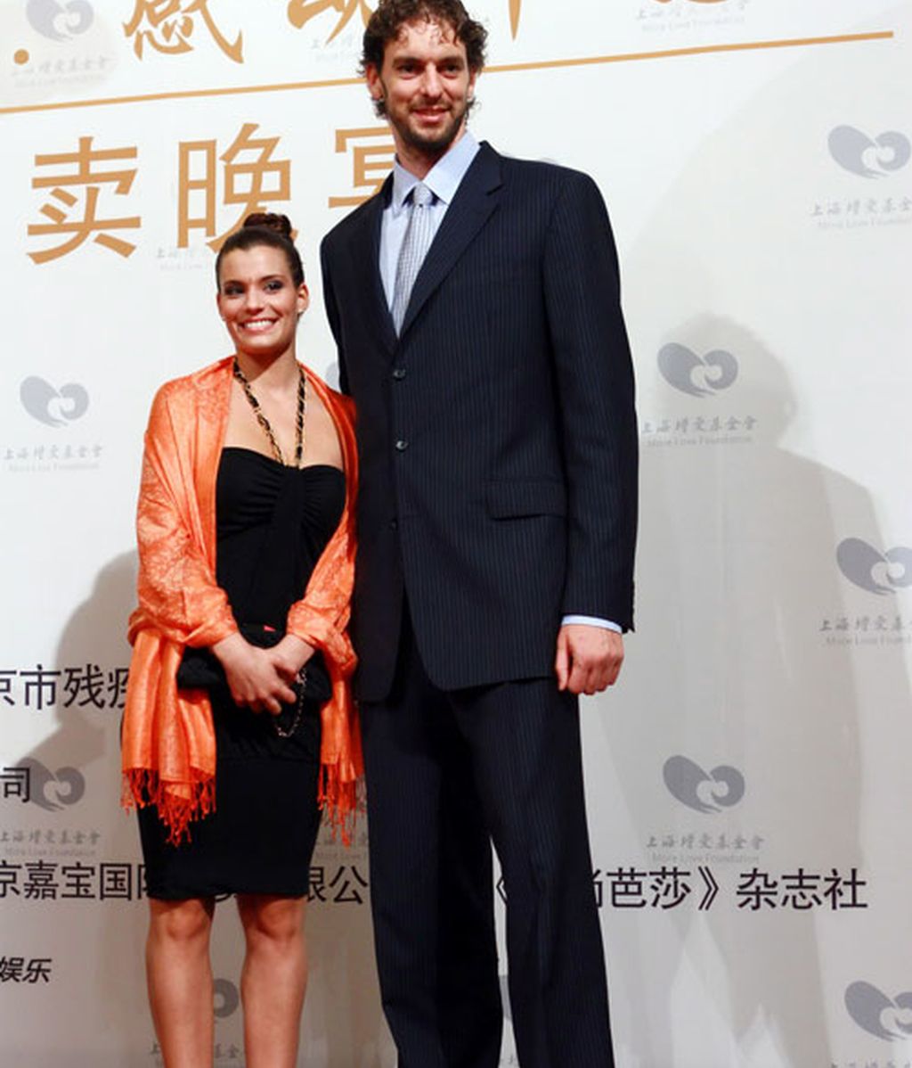 Gasol y Silvia López: año y medio de amor