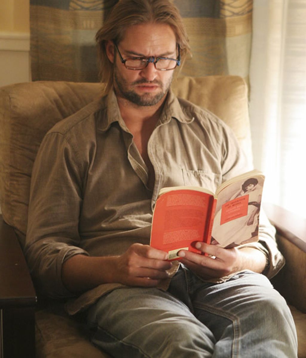 Sawyer leyendo