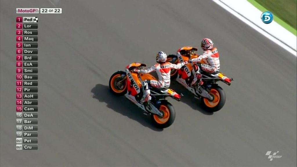 Pedrosa se lleva la victoria en el circuito de Brno