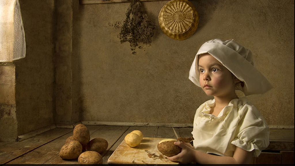 Una niña resucita a los Maestros del Arte