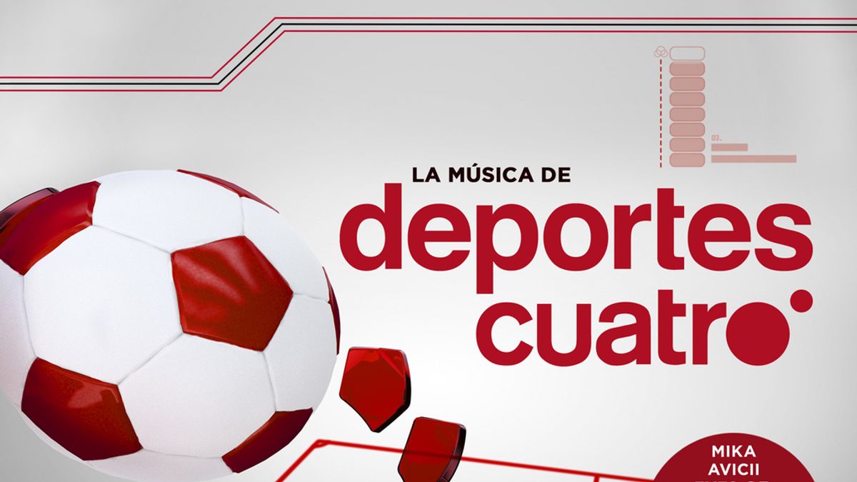 Descubre los éxitos del programa con el CD ‘La Música de Deportes Cuatro’ Descubre los éxitos del programa con el CD ‘La Música de Deportes Cuatro’