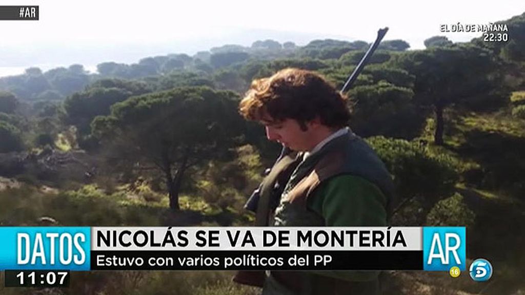 Imágenes exclusivas: F. Nicolás se va de montería a Alcántara con miembros del PP