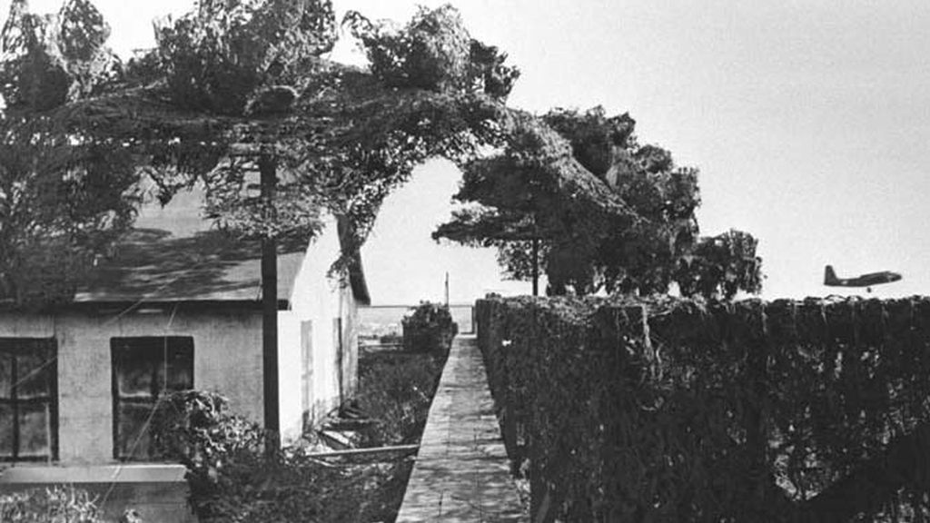 Camuflaje para evitar un ataque nuclear en la II Guerra Mundial