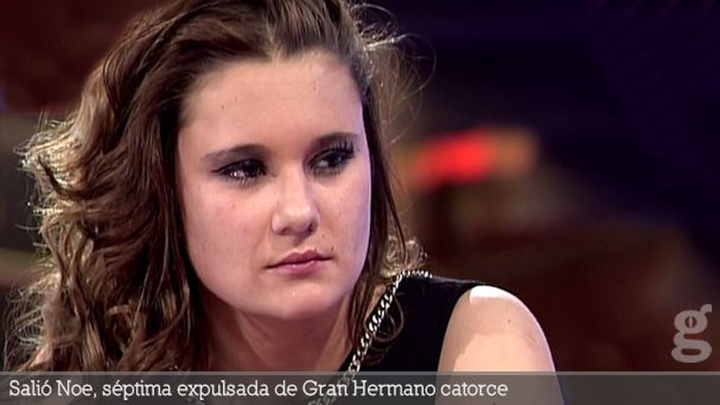 Salió Noe, séptima expulsada de Gran Hermano catorce