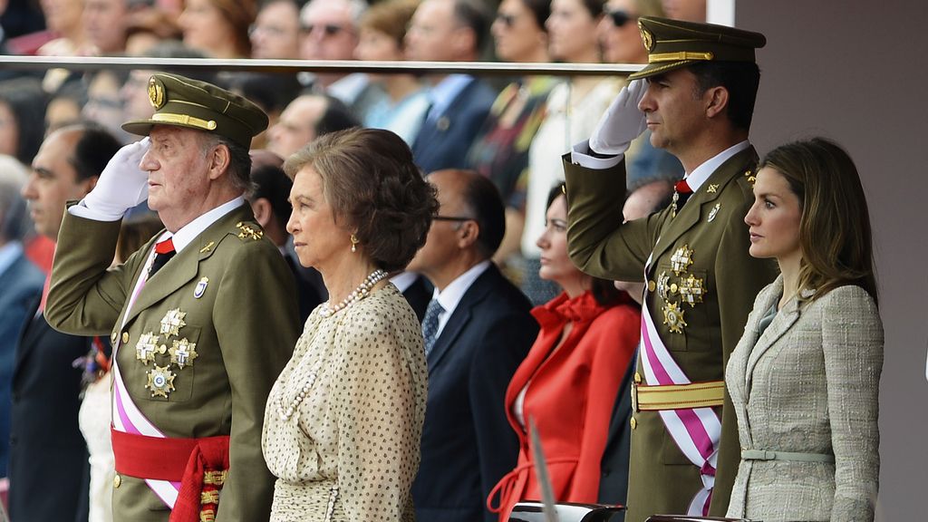 La Familia Real celebra el día de las Fuerzas Armadas