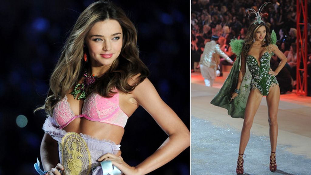 Miranda Kerr portó el 'Fantasy Bra' el año pasado