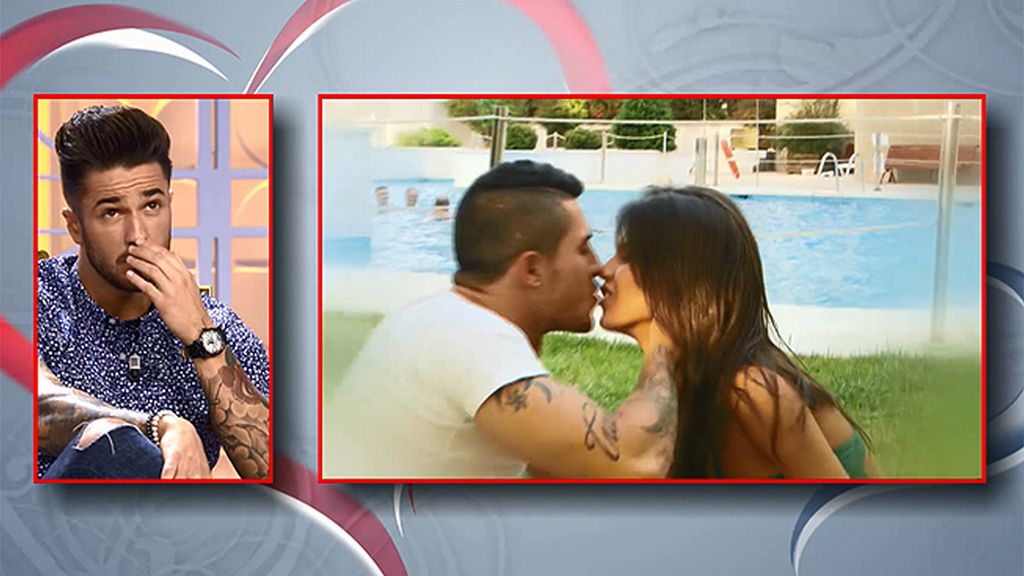 Besos, besos y más besos entre Sofía y Pollo