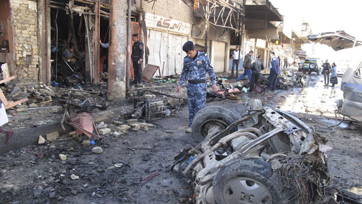 Casi cuarenta muertos en una cadena de explosiones en Irak