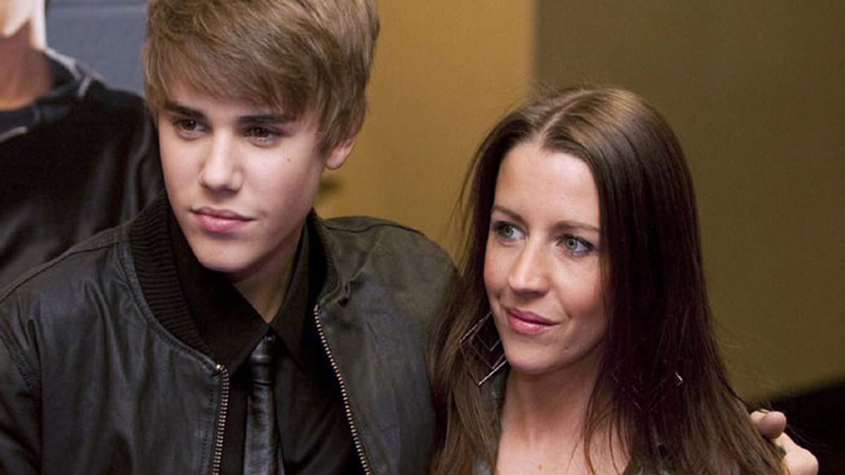Justin Bieber y su madre, Pattie