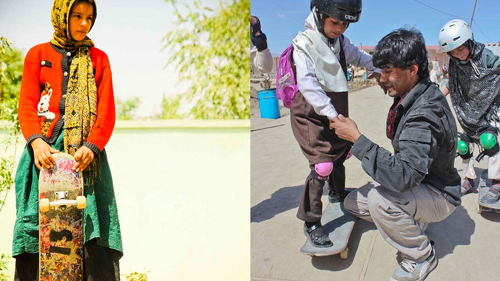 Niñas de la calle, salvadas por el skate