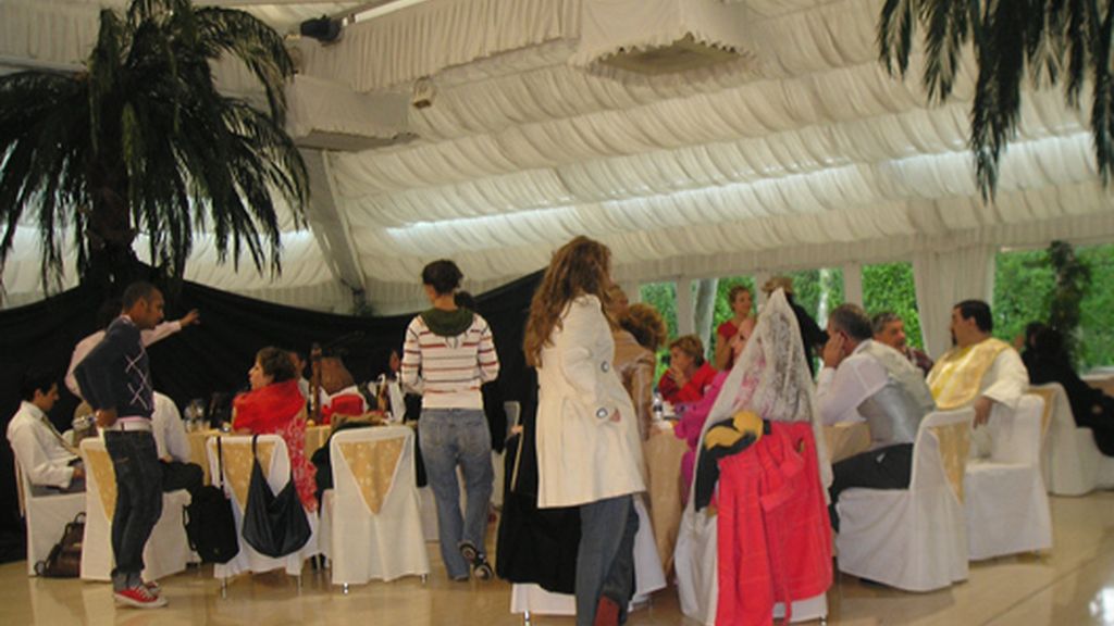 La boda detrás de las cámaras
