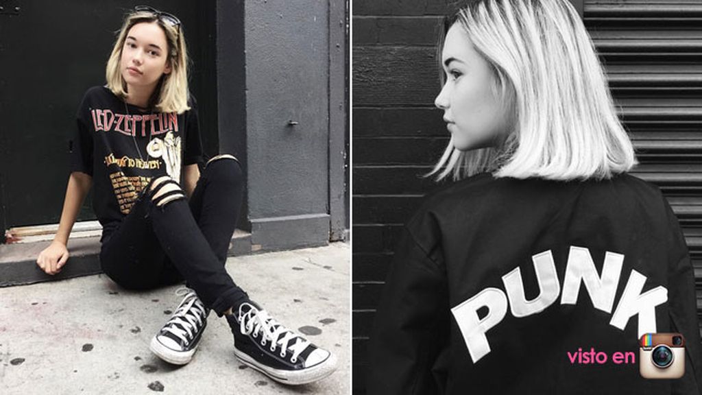 Es una apasionada del punk y el rock, con grupos como 'Led Zeppelin'
