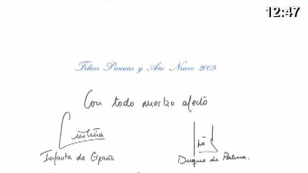 La familia Real nos felicita la Navidad