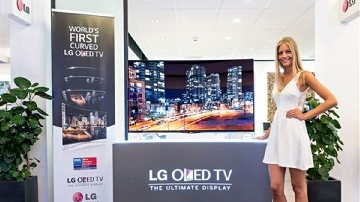 La televisión Curved OLED de LG llega a Europa por 8.999 euros
