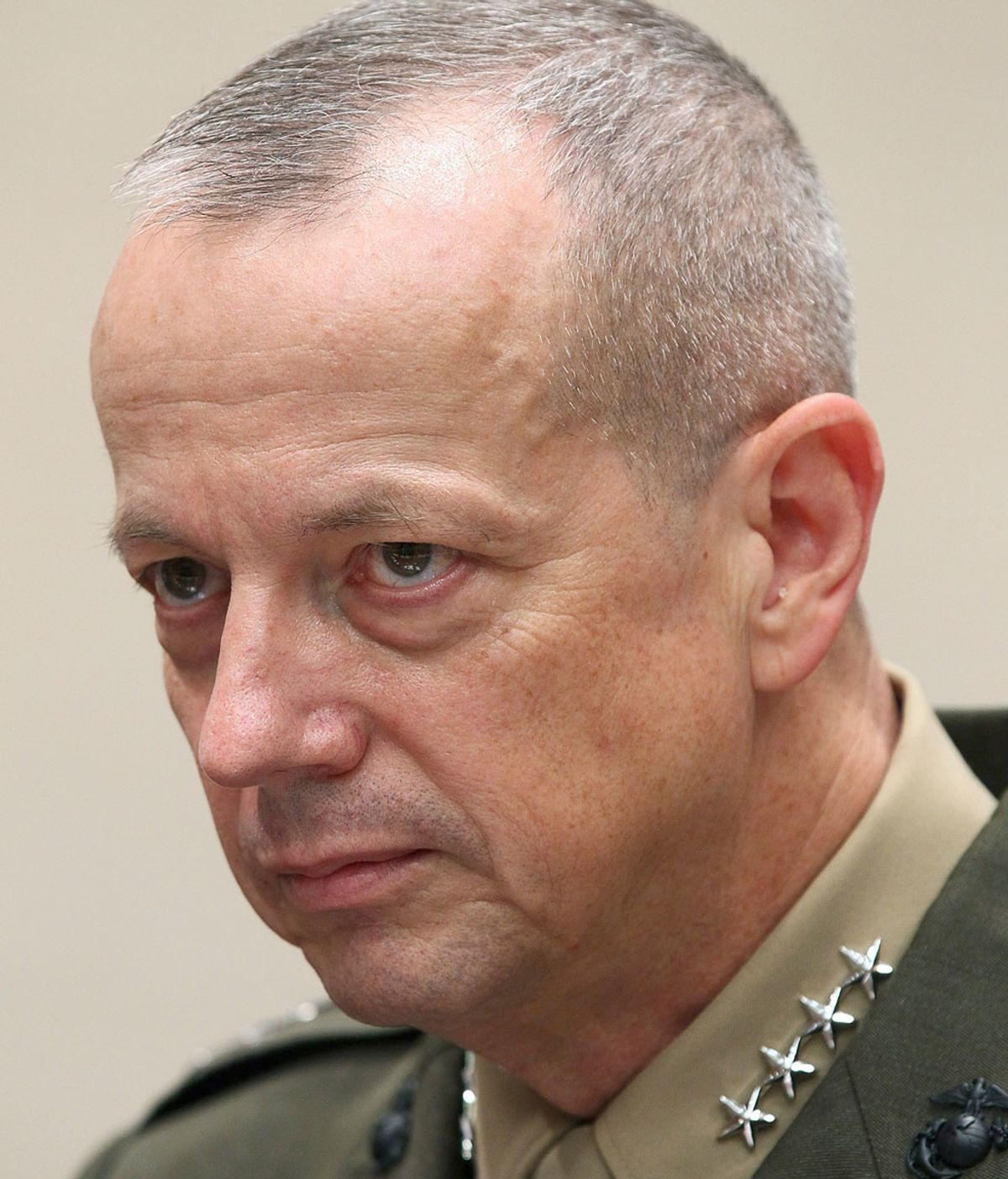 John Allen, comandante en jefe de las tropas de Estados Unidos y la OTAN en Afganistán