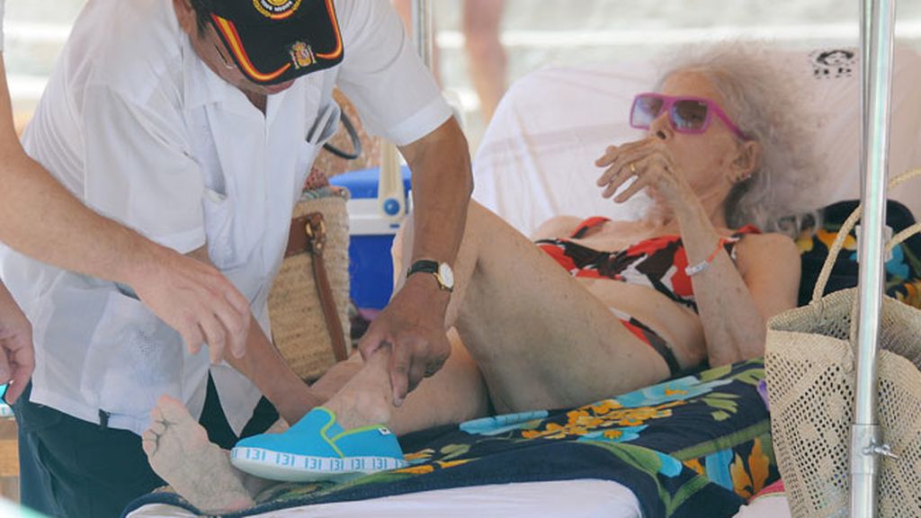 La Duquesa saca su lado más 'hippie' en Ibiza