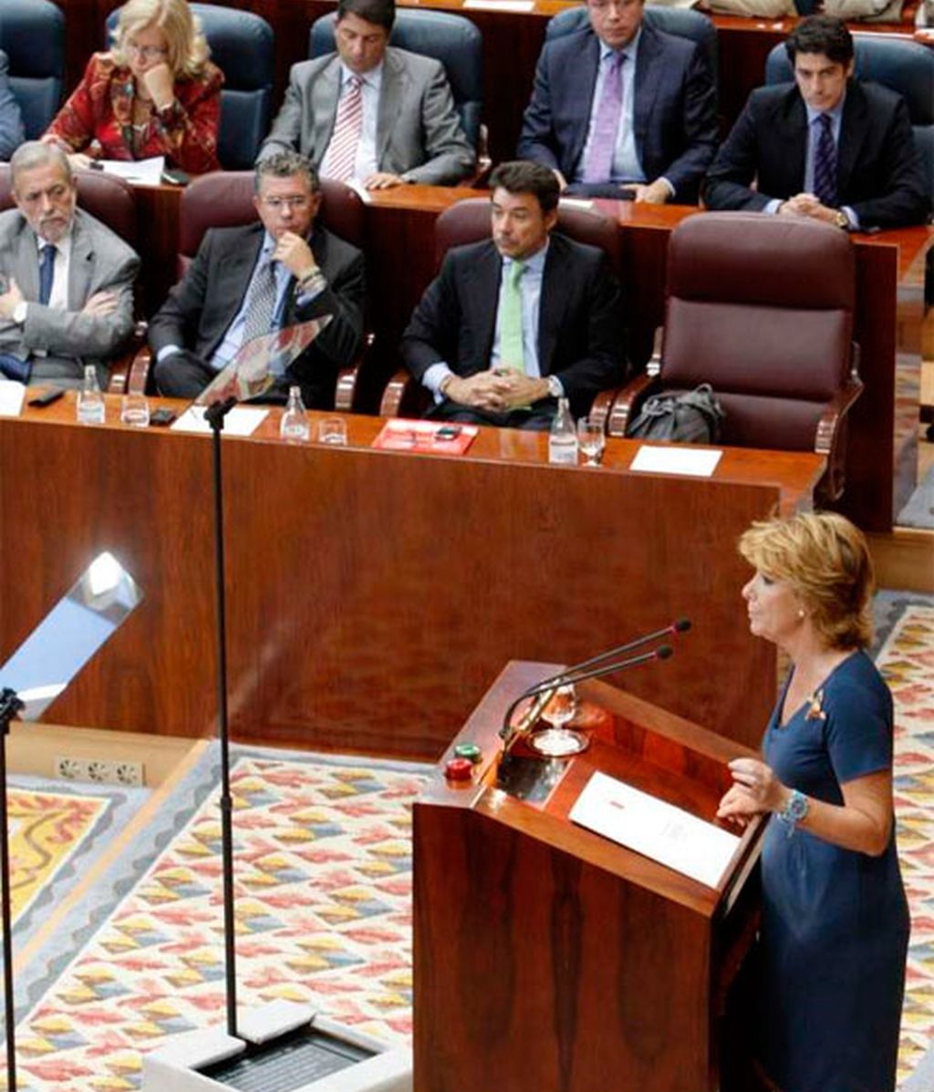 La espontaneidad de Esperanza Aguirre