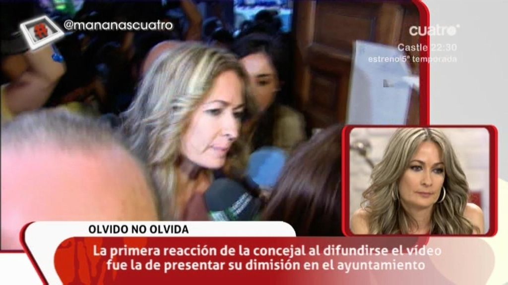 La fotos de Olvido Hormigos, en 'Las mañanas'