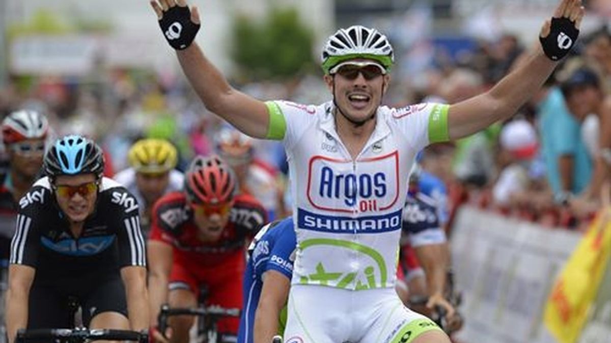 El ciclista alemán John Degenkolb (Argos) se ha impuesto al sprint en la quinta etapa de la 67ª edición de La Vuelta a España