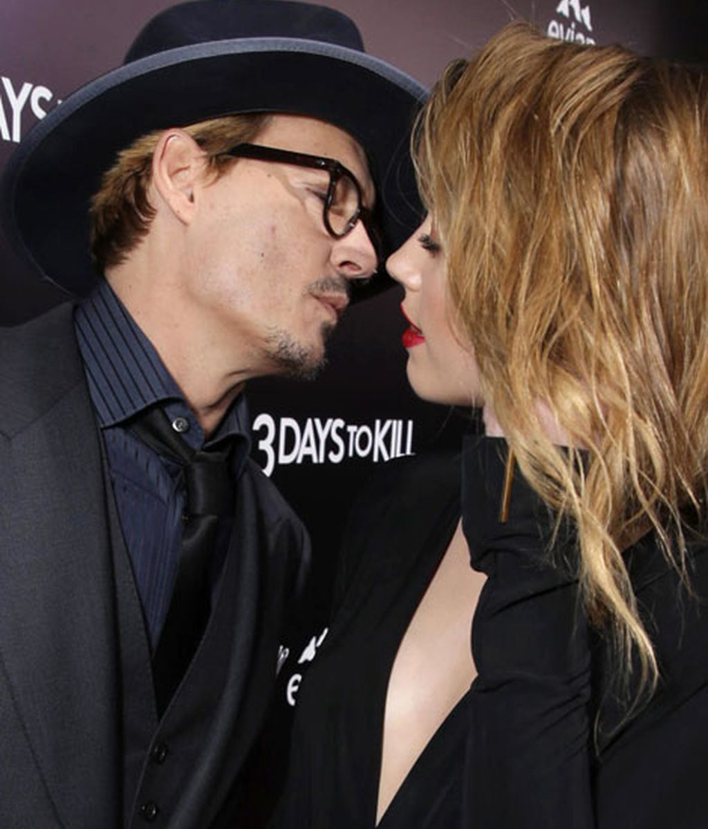 Campanas de boda para Johnny Depp y su novia, la actriz, Amber Heard