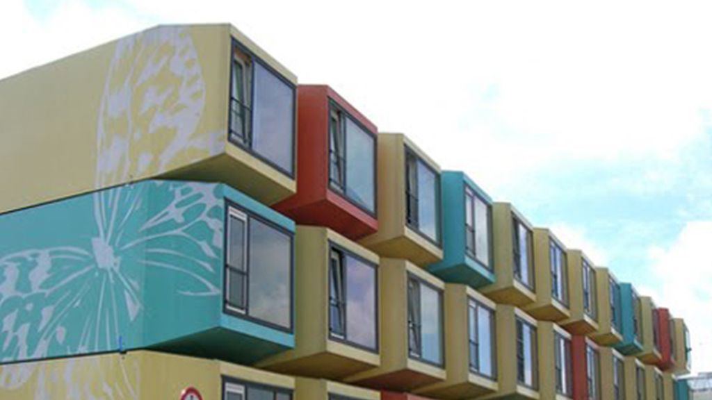 Módulos de vivienda verticales