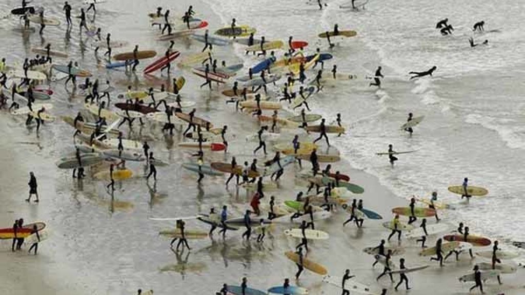 Muizemberg, en Sudáfrica, con 32 kilómetros es la más larga del continente