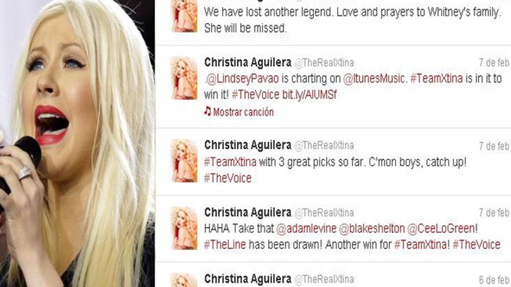 Twitter despide a Whitney Houston