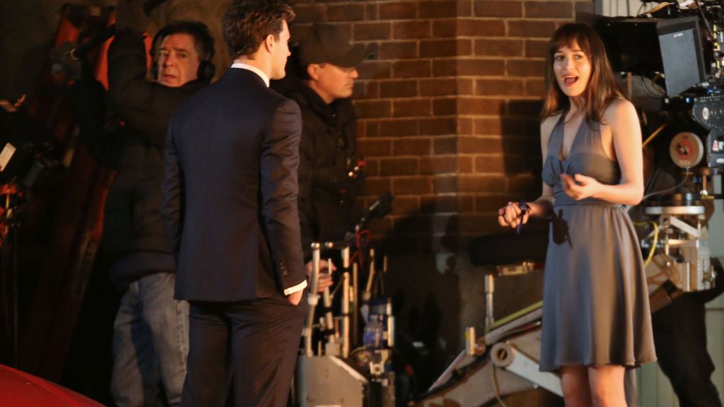 Nuevas imágenes de Dakota y Jamie durante el rodaje