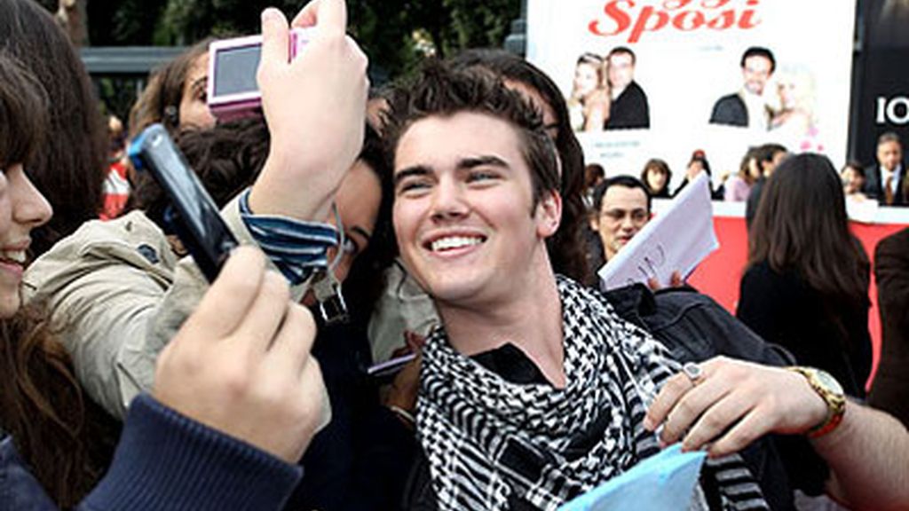 Actores de "Luna Nueva", en el Festival de CIne de Roma