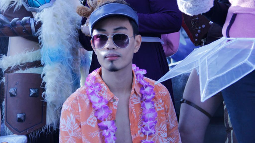 Durante las finales del campeonato del mundo