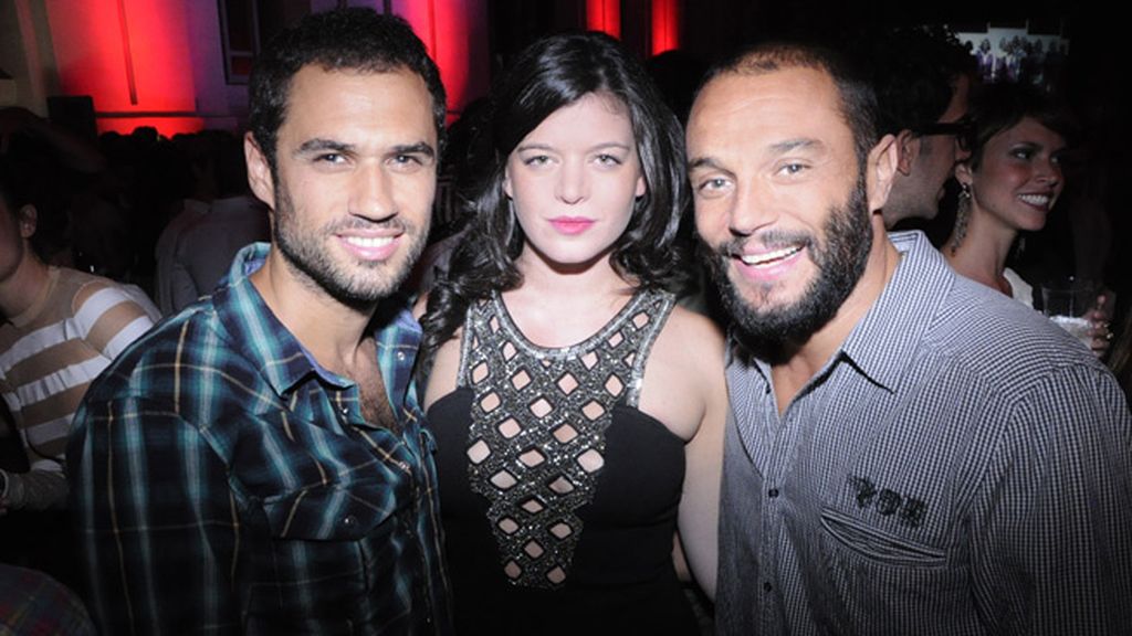 Iker Lastra, Cecilia Krull y Paco Manzanedo.