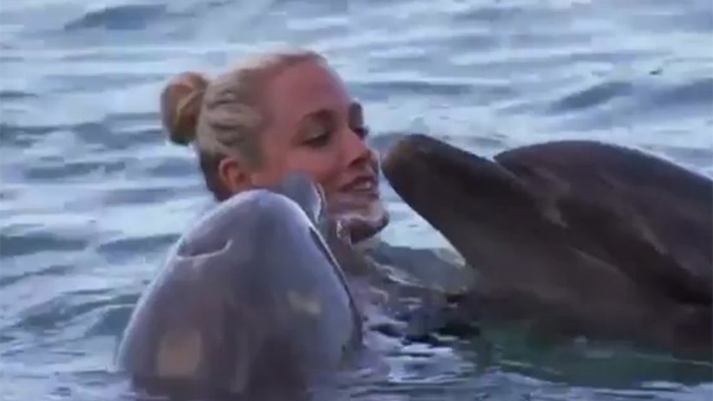 La modelo en 'Tropika Isla del Tesoro'