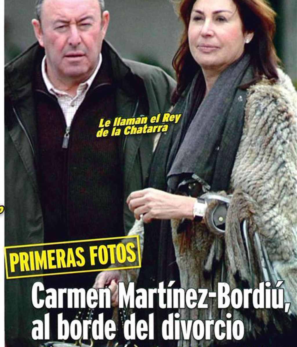Primeras imágenes de Carmen Martínez Bordiú y Luis Miguel Rodríguez
