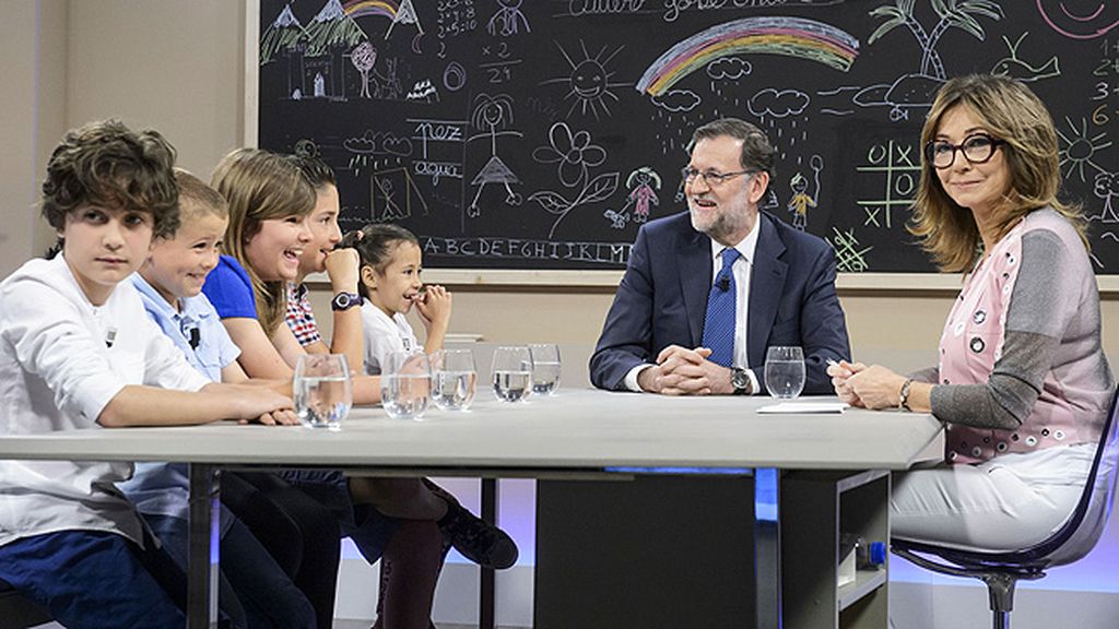 Los más peques preguntan a Rajoy