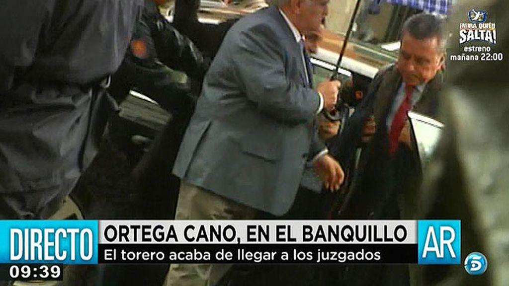 Ortega Cano llega a los juzgados